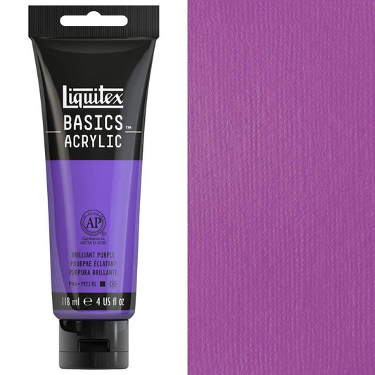 Liquitex Basics Acrylic 118Ml Brilliant Purple