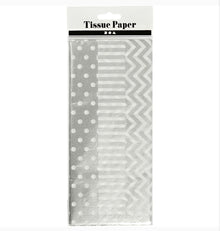 Tissue Paper Silver 6 Sheets