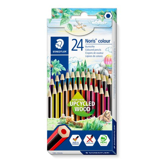 24 NORIS COLOURING PENCILS