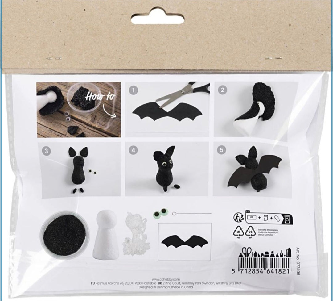 Mini Craft Kit Modelling Bats