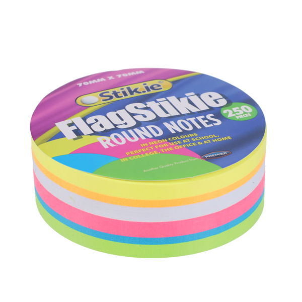 Stikie Round Sticky Notes 70mm