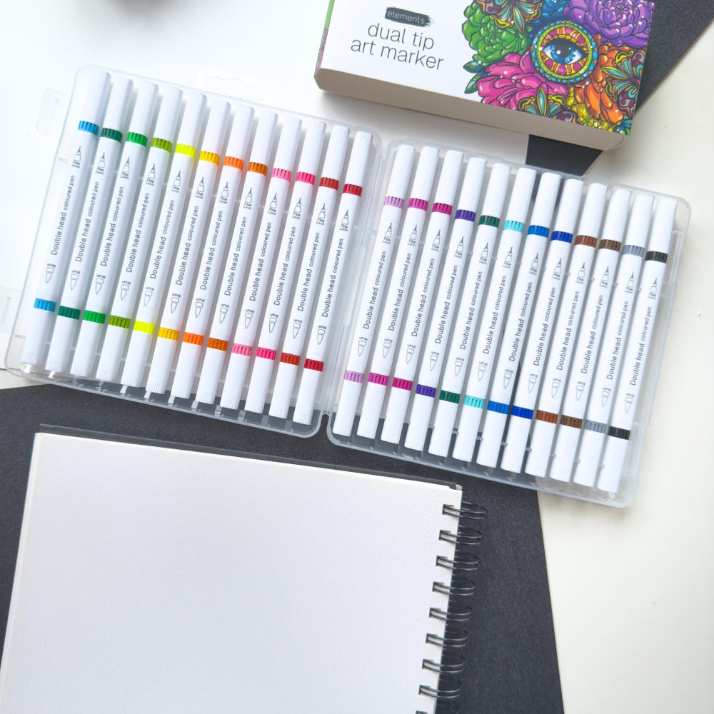 Elements Dual-Tip Markers 24pc