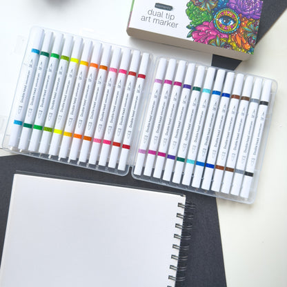 Elements Dual-Tip Markers 24pc