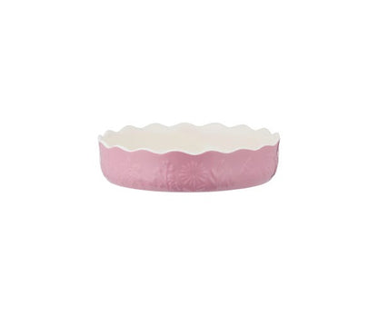 In The Meadow Pink Pie Dish 23cm