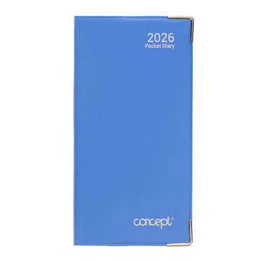 Concept
2026 Week To View Executive Slim Diary Bright - Asst