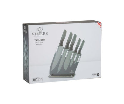 Twilight 6pc Knife Block Set