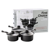 3pc Value Sauce Pan Set Non Stick