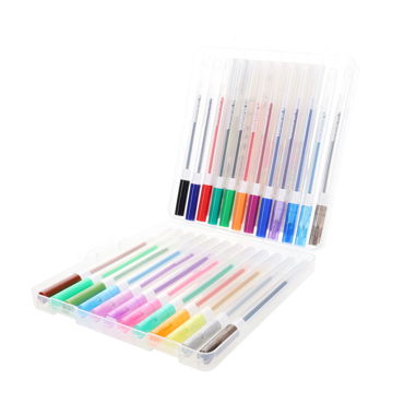 24 Gel Pens World Of Colour