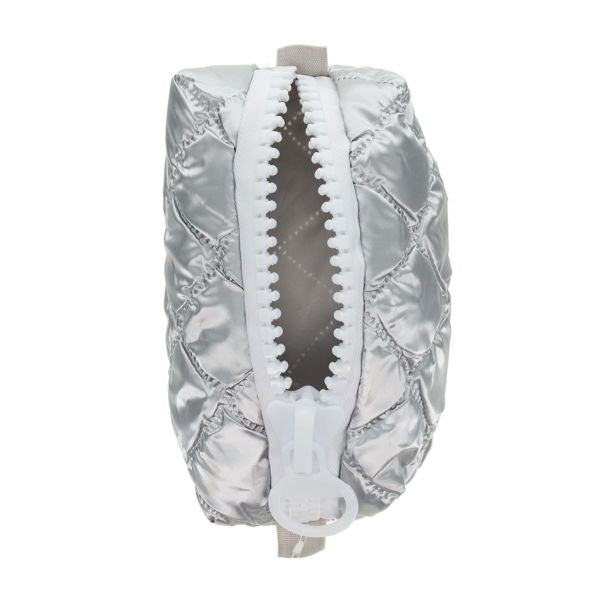Pencil Case Puffy Silver