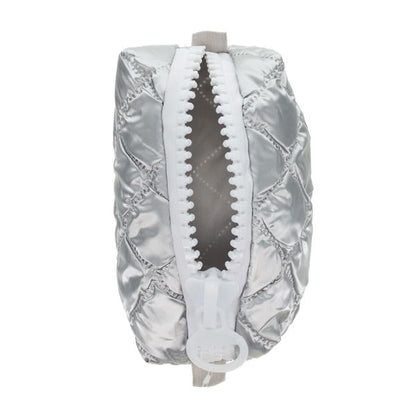 Pencil Case Puffy Silver
