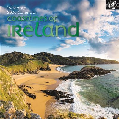 2026 Calendar Ireland Coastlines