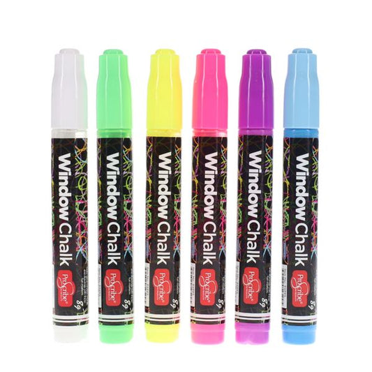 ProScribe
8g Window Chalk Marker - 6 Asst