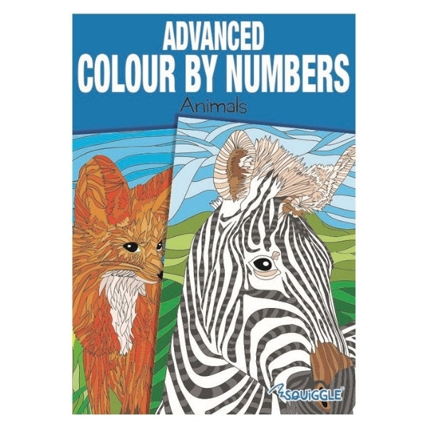 Squiggle Advanced Colour By Numbers