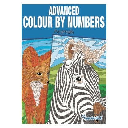 Squiggle Advanced Colour By Numbers