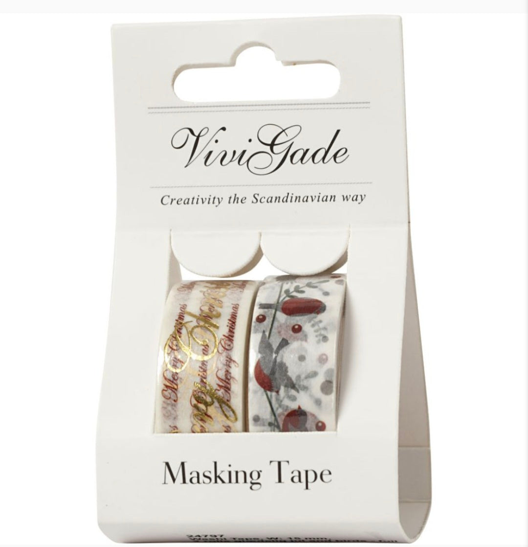 Christmas Washi Tape 2pk