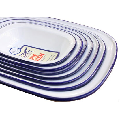 28cm Enamel Pie Dish