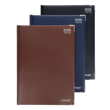 2026 A4 Diary Concept Page A Day