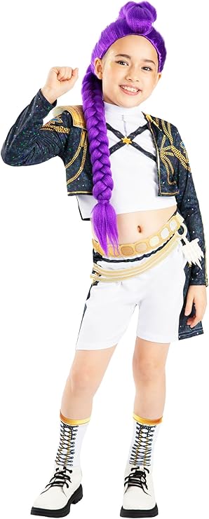 Kpop Deluxe Rumi Golden Children's Costume Age 9-10 Years