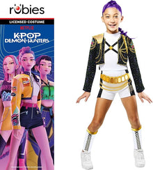 Kpop Deluxe Rumi Golden Children's Costume Age 9-10 Years