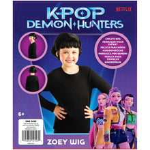 KPop Zoey Wig Black Children's Size
