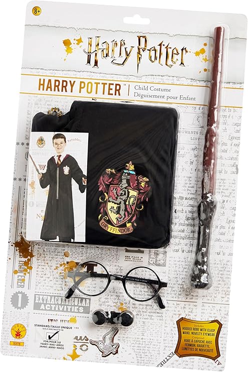 Harry Potter Blister Kit - Robe, Wand & Glasses