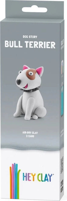 Hey Clay 3 can Dog Bull terrier