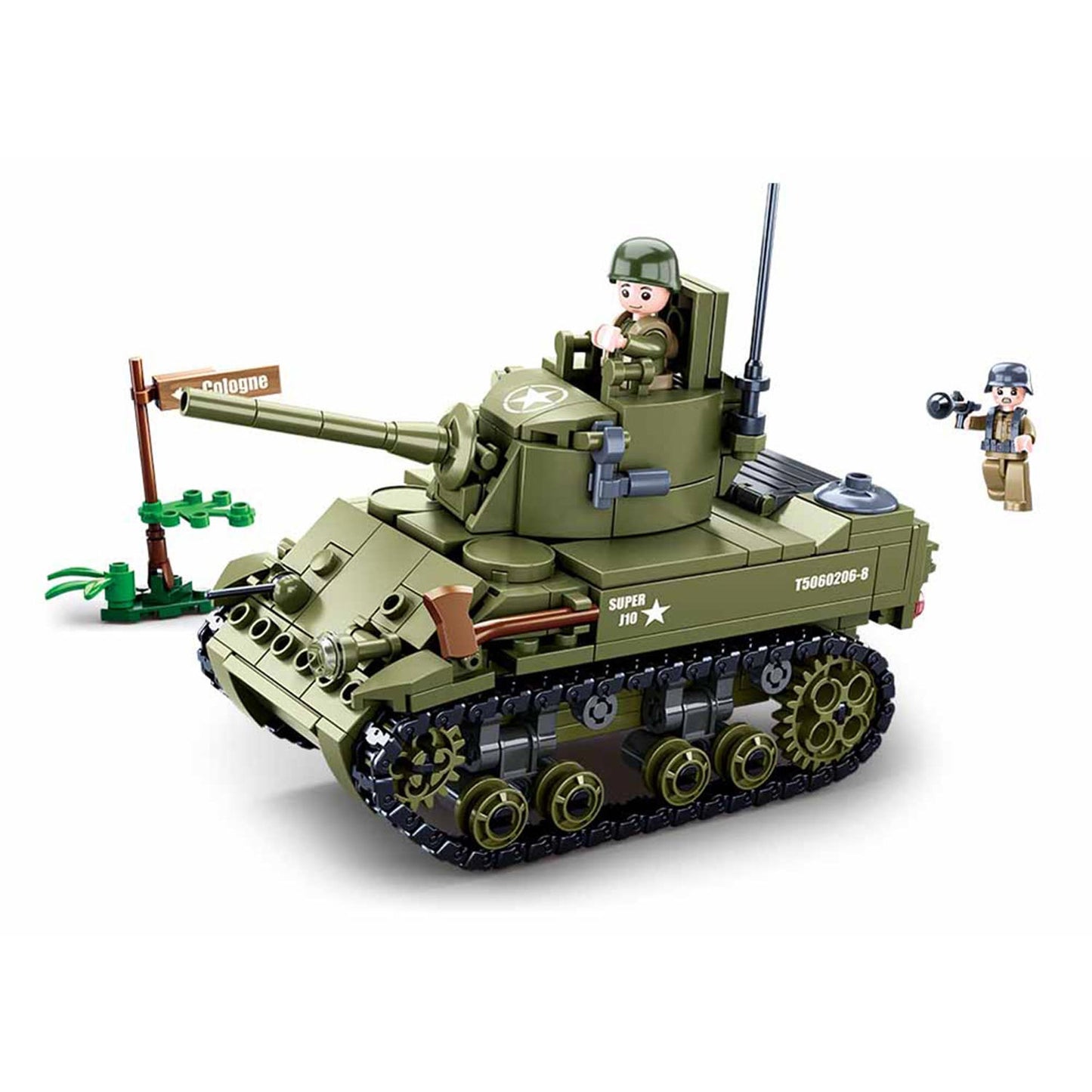 Sluban WW11 -M5 Light Tank