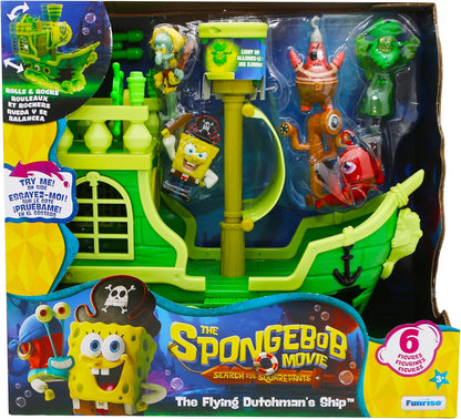 Spongebob Flying Dutchman Pirate Ship Playset