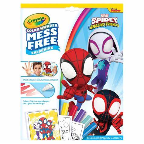 Spidey Colour Wonder Crayola
