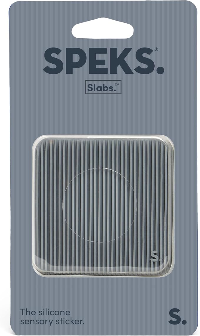Speks Slabs Square Groove Grey