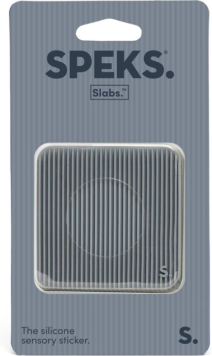Speks Slabs Square Groove Grey