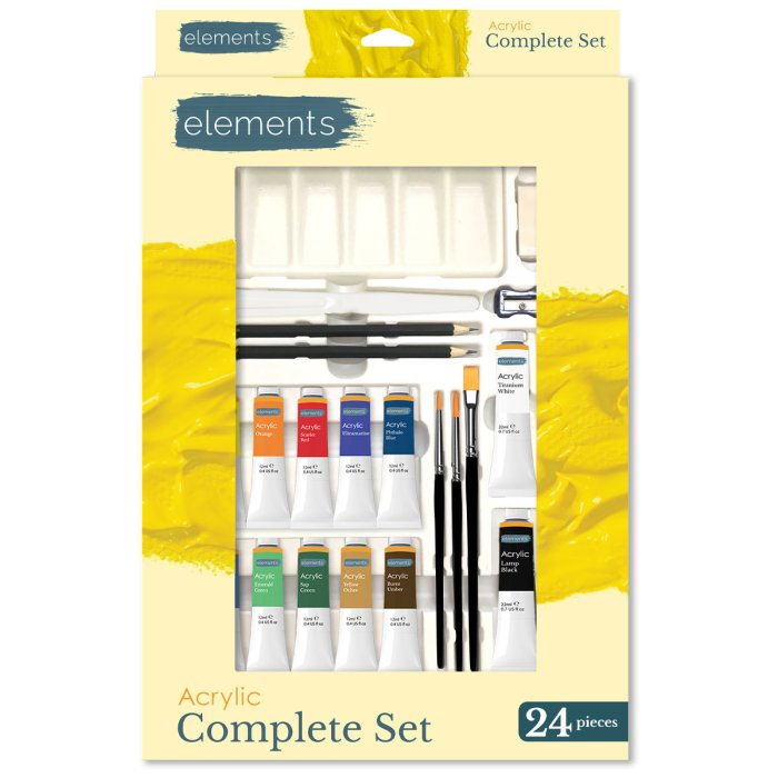 Elements Acrylic Art Starter Set