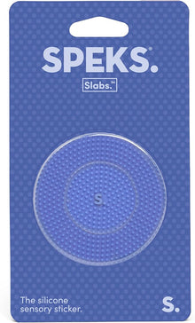 Speks Slabs Circle Static Blue