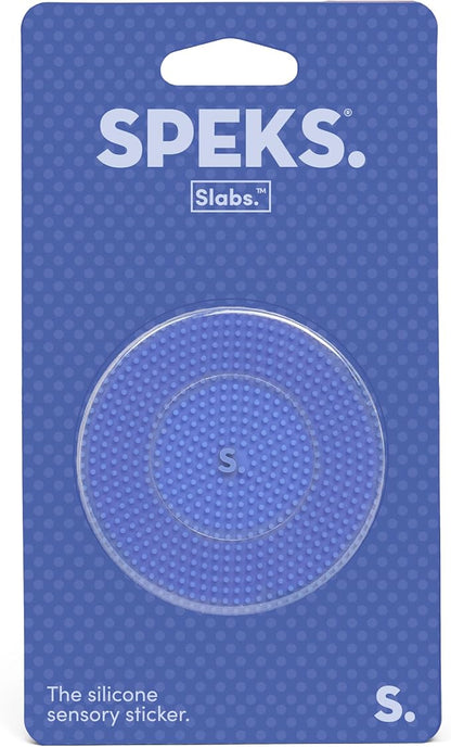 Speks Slabs Circle Static Blue