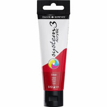 Daler Rowney System 3 Acrylic 59ml Crimson