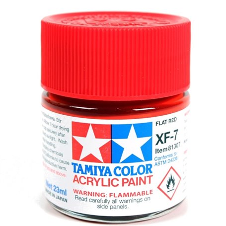 Tamiya Acrylic Mini Flat Red