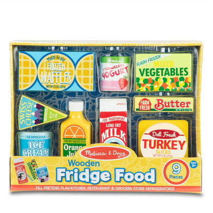 Melissa & Doug Wooden Fridge Food