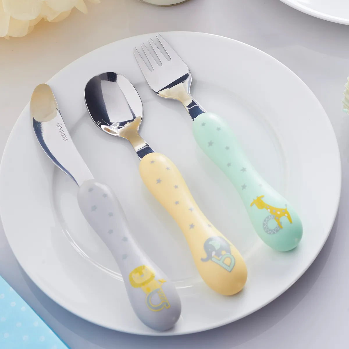 Toddler Cutlery Set 3pc Gift Boxed