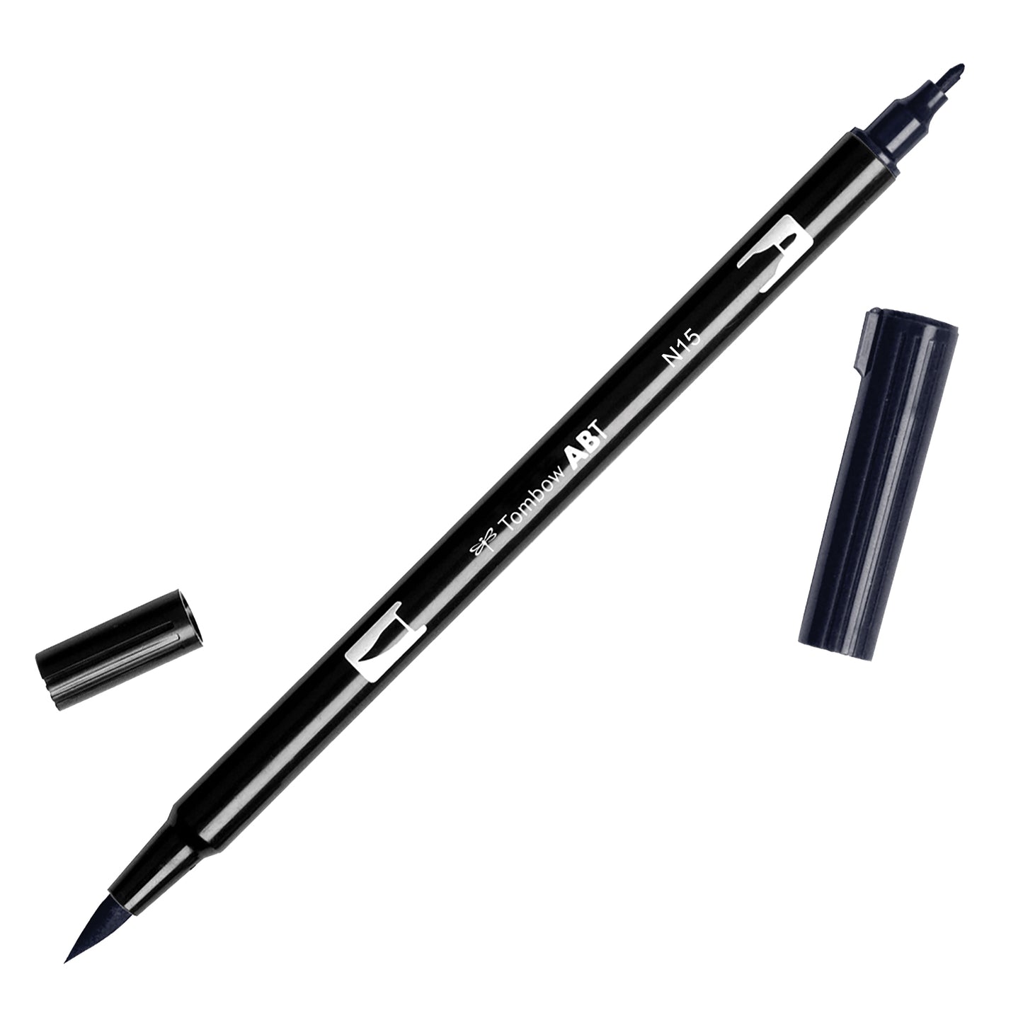 Tombow Dual Artist Brush Pen Black