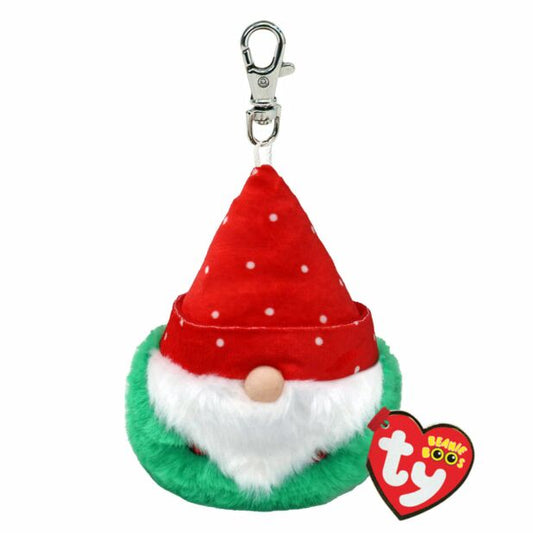 Topsy Gnome Red Hat Keyclip