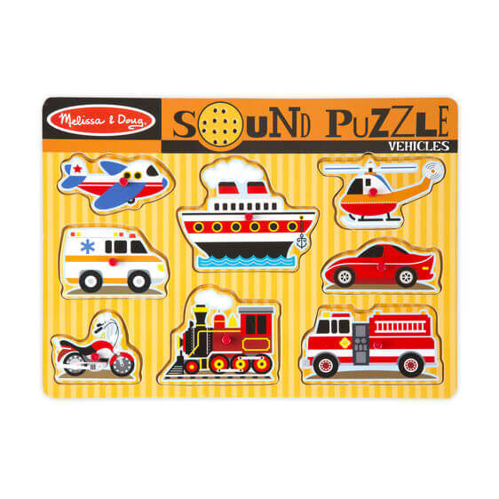 Melissa & Doug Vehicle Sounds Puzzle