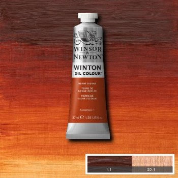 Winsor & Newton Winton Oil Colour 37ml Burnt Sienna 2