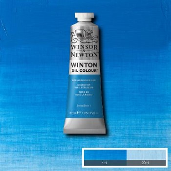 Winsor & Newton Winton Oil Colour 37ml Cerulean Blue 10