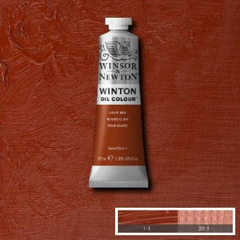 Winsor & Newton Winton Oil Colour 37ml Light Red 27