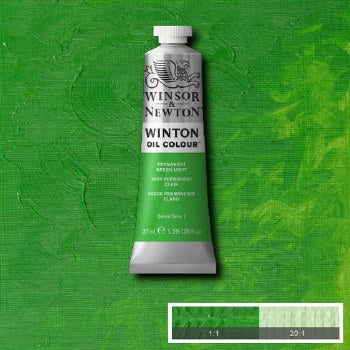 Winsor & Newton Winton Oil Colour 37ml Permanent Green Light 48