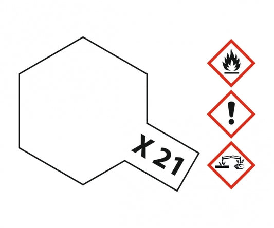 Tamiya Acrylic Mini Paint Mini Flat Base X-21