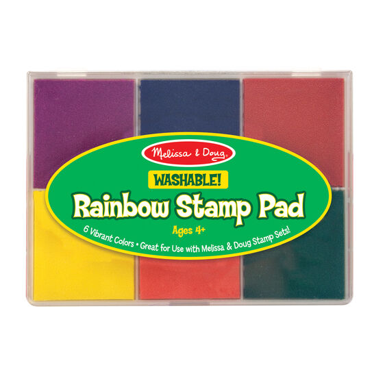 MELISSA & DOUG RAINBOW STAMP PAD