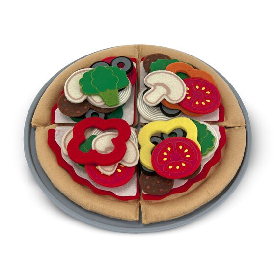 MELISSA & DOUG PIZZA FELT 40 PIECES