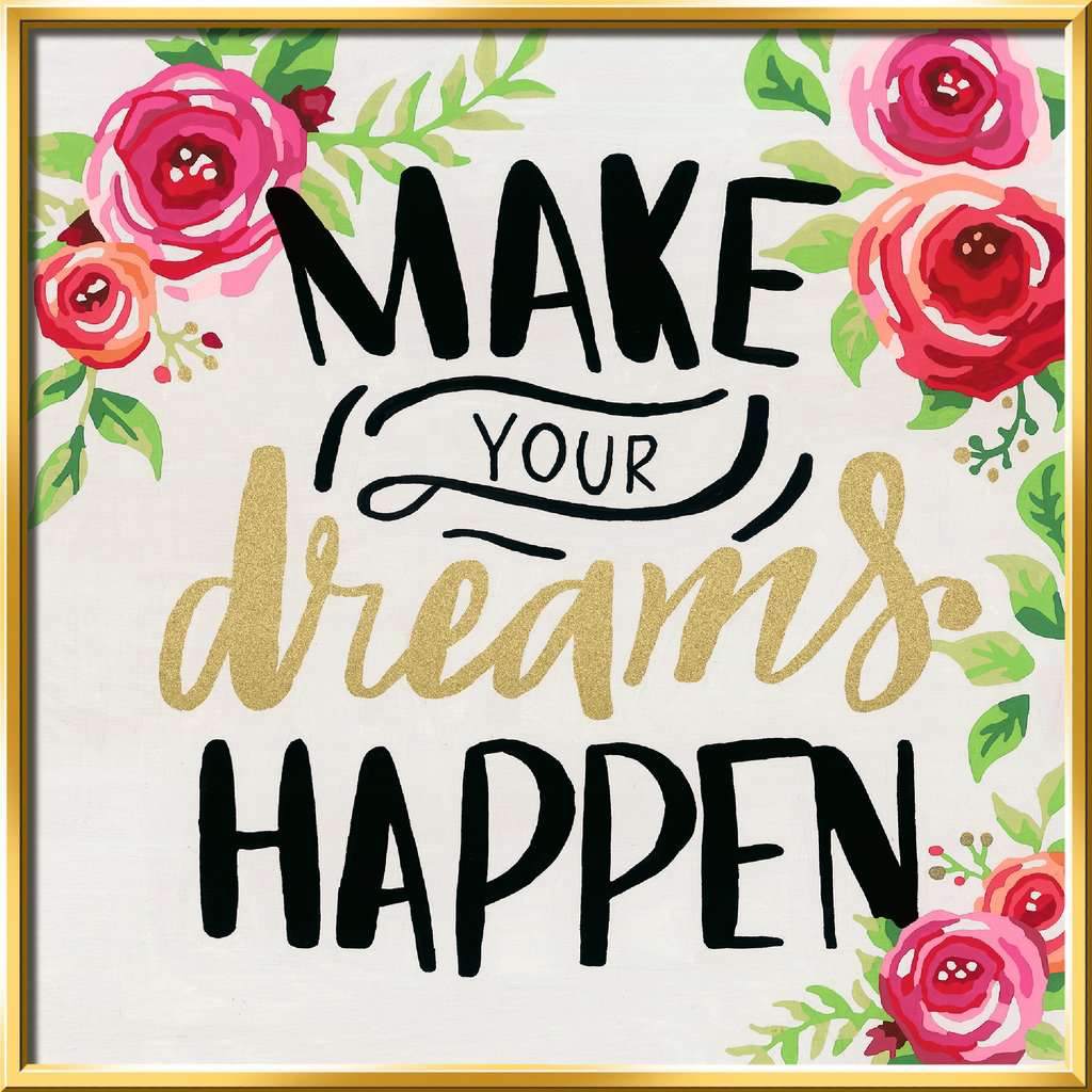 CreArt Make your dreams Happen Paint By Numbers – Hopkins Of Wicklow