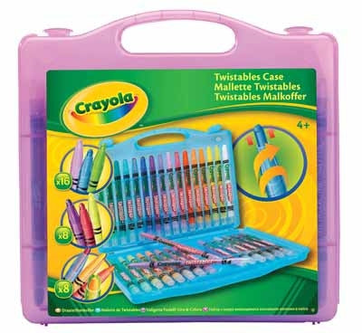 CRAYOLA TWISTABLE CASE 32 PACK